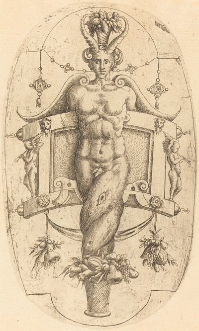 Gehörnter Genius von Jean Mignon