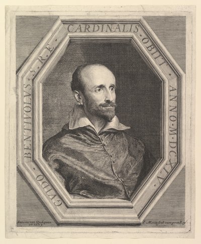 Kardinal Bentivoglio von Jean Morin