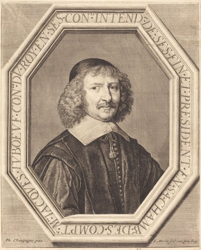 Jacques Tuboeuf von Jean Morin after Philippe de Champaigne