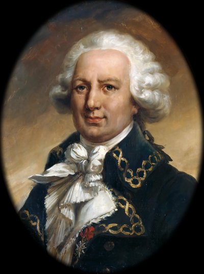 Louis Antoine de Bougainville 1729-1811 von Jean Pierre Franque