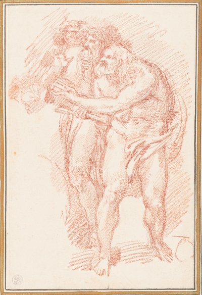 Figuren aus dem Jüngsten Gericht von Jean Robert Ango