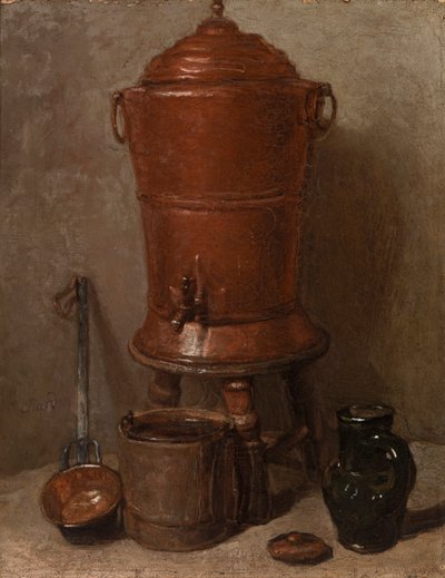 Der Kupferwasserkrug von Jean Baptiste Simeon Chardin