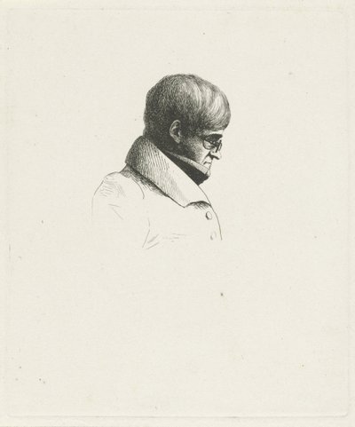 Porträt von Constant Polari von Jean Zacherie Mazel