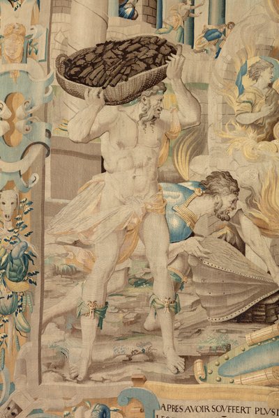 Legende von Saint-Mammes (Tapisserie) von Jean the Elder Cousin