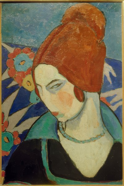Selbstbildnis, 1916 von Jeanne Hébuterne