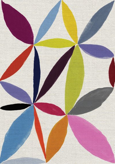 Gedruckte Blüten, 2018 von Jenny Frean