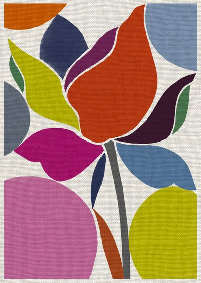 Gedruckte Tulpe von Jenny Frean