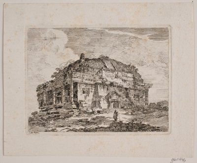 Ein antikes Tempelgebäude von Jens Petersen Lund