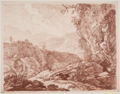 Italienische Fantasielandschaft von Jens Petersen Lund