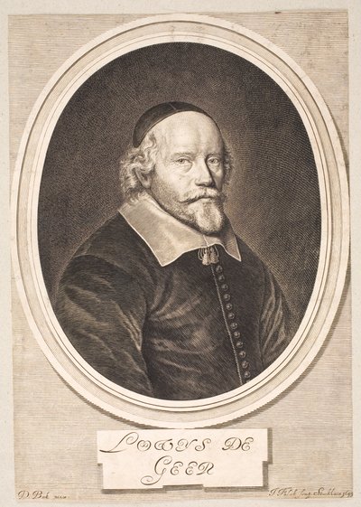 Porträt von Louis de Geer von Jeremias Falck