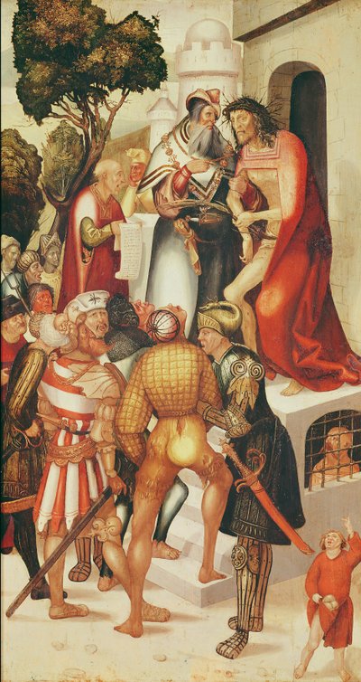 Ecce Homo, vom Herrenberger Altar, 1519 von Jerg Ratgeb