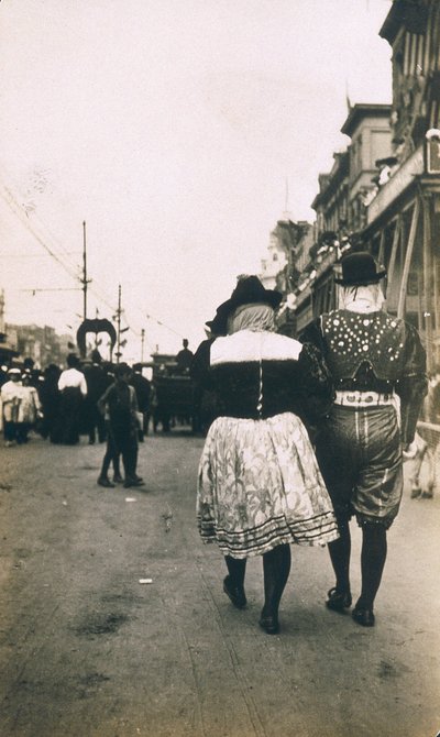 New Orleans, Mardi Gras, um 1905 von Jessie Tarbox Beals