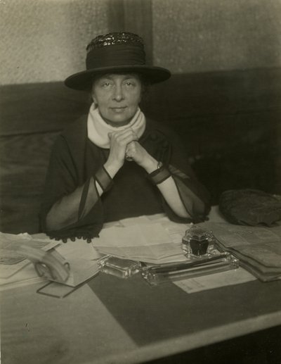 Rachel Crothers, ca. 1905-18 von Jessie Tarbox Beals