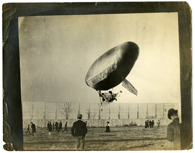 Luftschiff "Ville de St Mande" von Jessie Tarbox Beals
