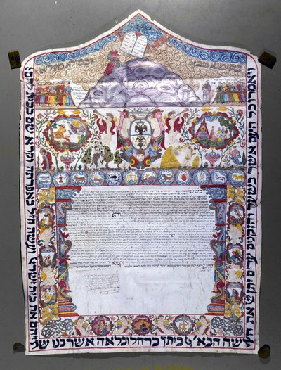 Jüdischer Ehevertrag, Ketubah von Jewish School