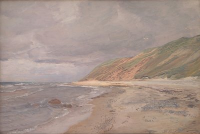 Strand von Tisvilde. Grau von Joakim Frederik Skovgaard