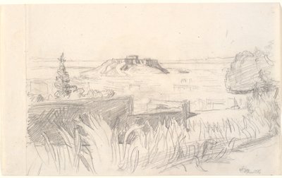 Blick auf die Akropolis von Joakim Frederik Skovgaard