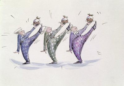 Weihnachtspudding von Joanna Logan