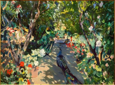 Garten der Casa Mir von Joaquim Mir i Trinxet