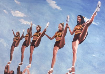 Florida State Cheerleaders, 2002 von Joe Heaps Nelson