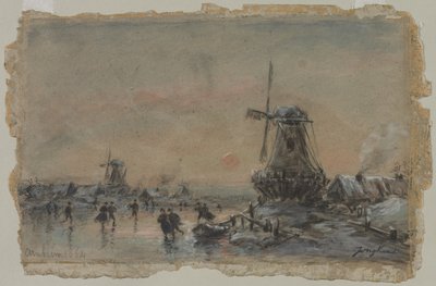 Ansicht von Arnheim von Johan Barthold Jongkind