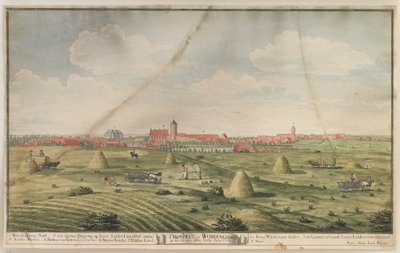 Aussicht auf Vordingborg von Johan Jacob Bruun