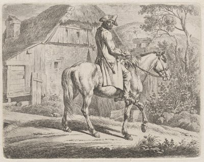 Viehändler zu Pferd von Johann Adam Klein
