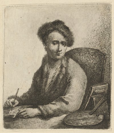Selbstporträt von Johann Andreas Benjamin Nothnagel