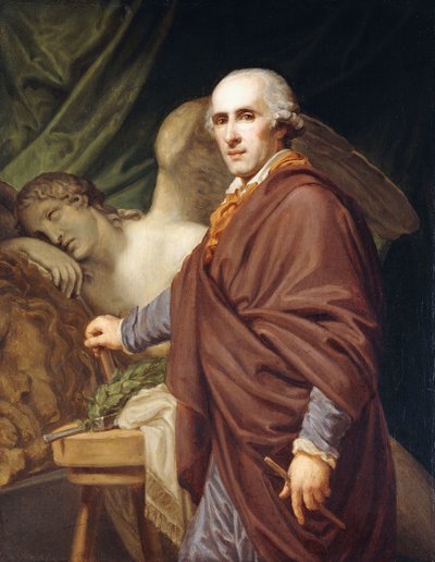 Porträt von Antonio Canova von Johann Baptist Edler von Lampi