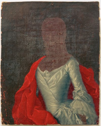 Kostümstudie einer Dame von Johann Christian Fiedler