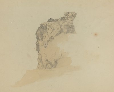 Studie von Klippen von Johann Christian Heerdt