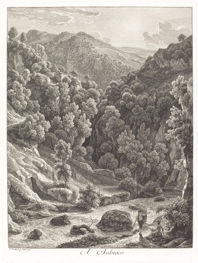 In Subiaco (In der Nähe von Subiaco) von Johann Christian Reinhart