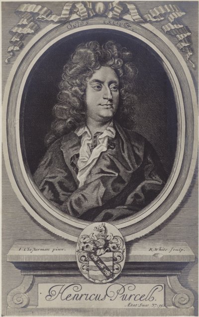 Porträt von Henry Purcell von Johann Closterman