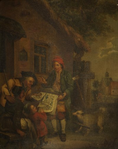 Der Dorfdruckverkäufer von Johann Conrad Seekatz