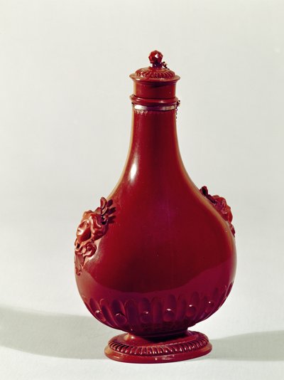 Pilgerflasche, Meissen, ca. 1710 von Johann Friedrich Bottger