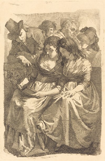 Schadow und seine Familie von Johann Gottfried Schadow