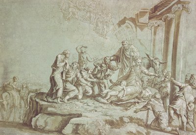 Anbetung der Hirten von Johann Gottlieb Prestel