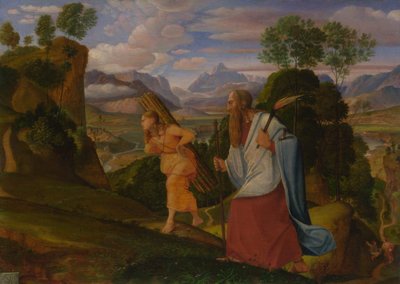 Abraham und Isaak, 1817 von Johann Heinrich Ferdinand Olivier