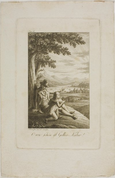 Oh, wie schön ist Gottes Natur von Johann Heinrich Lips