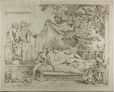 Die Liebenden von Johann Heinrich Ramberg