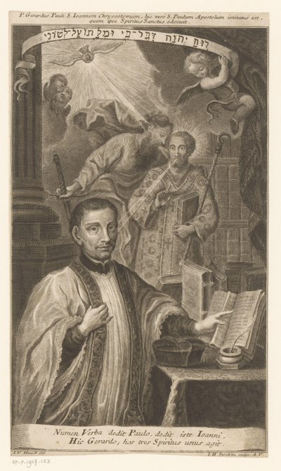 Porträt von Gerhard Pauli von Johann Heinrich Störchlin