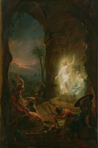 Die Auferstehung, 1763 von Johann Heinrich Wilhelm Tischbein