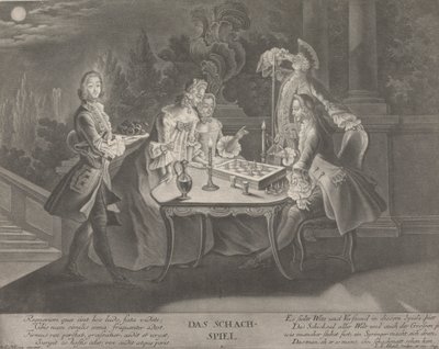 Das Schachspiel von Johann Jacobus Haid