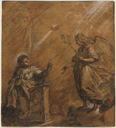 Die Verkündigung, letztes Drittel 1600er von Johann Jakob von Sandrart