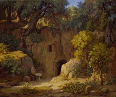 Der Einsiedler, 1834 von Johann Martin von Rohden