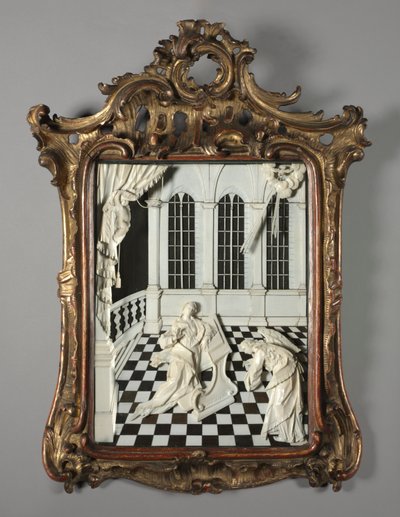 Die Verkündigung, 1750er Jahre von Johann Michael Düchert