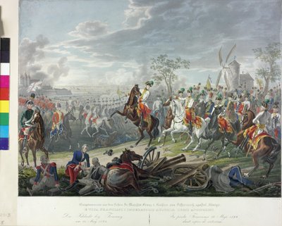 Schlacht von Tournaisian 1794 von Johann Nepomuk Hoechle