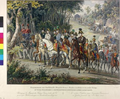 Ritt über die Vogesen 1815 von Johann Nepomuk Hoechle