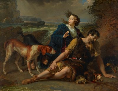 Arindal und Daura von Johann Peter Krafft