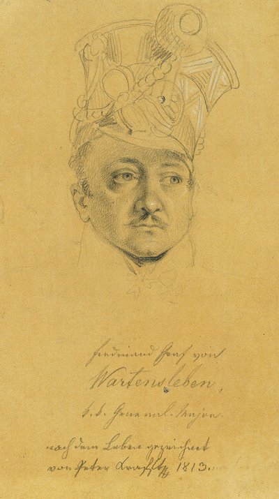 Ferdinand Graf von Wartensleben von Johann Peter Krafft